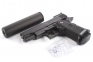 Модель пистолета G.10A Colt 1911 PD mini Black с глушителем (Galaxy)   оптом 2