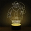 3 D Creative Desk Lamp (Настольная лампа голограмма 3Д)   оптом 12