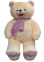 Мягкая игрушка Медведь с шарфом (15С-153-И-МШф), 40х28х23 см 0