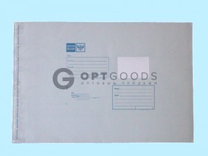 Почтовый полиэтиленовый пакет с логотипом Почта  B3 360х500 мм пачка 100 штук  оптом