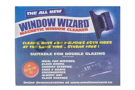 Магнитная щетка для мытья окон Window Wizard  оптом