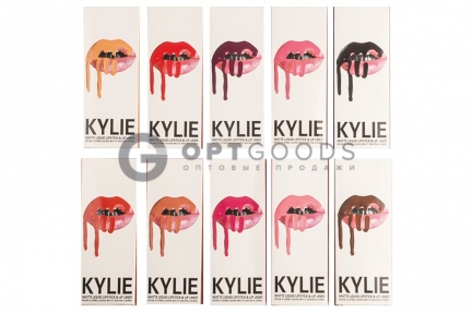 Набор помада + карандаш Kylie Lipstick & Lip Liner   оптом