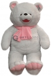 Мягкая игрушка Медведь с шарфом (15С-153-И-МШф), 40х28х23 см