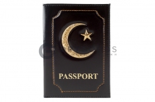 Обложка для паспорта мусульманская Полумесяц  оптом