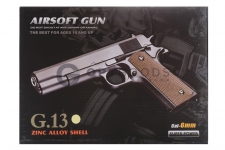Модель пистолета G.13G Colt 1911 Classic gold (Galaxy)  оптом