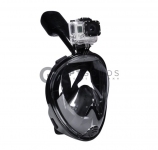 Подводная маска с креплением для экшн камеры и берушами оптом