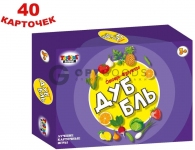 Детская настольно-печатная карточная игра “Дуббль. Овощи, фрукты” (02326), 40 карточек, 170х121 мм