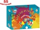 Детская настольно-печатная игра для веселой компании “Весело и громко. Активная игра” (02333), 55 карточек, 170х121 мм