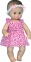 Кукла-малыш ПВХ “Лиза 6” (21-39.9), в инд. коробке, 400 мм